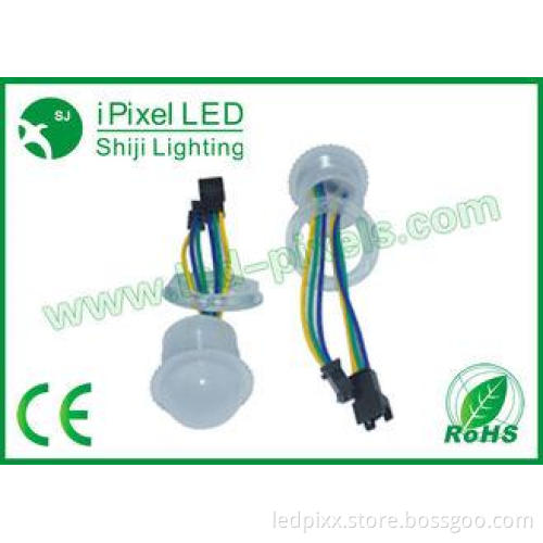 26mm Full Color RGB Led Pixel Amusement Rides Lights